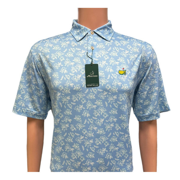 Peter Millar Magnolia Pattern Performance Golf Polo – Masters Collection (2025 Edition)