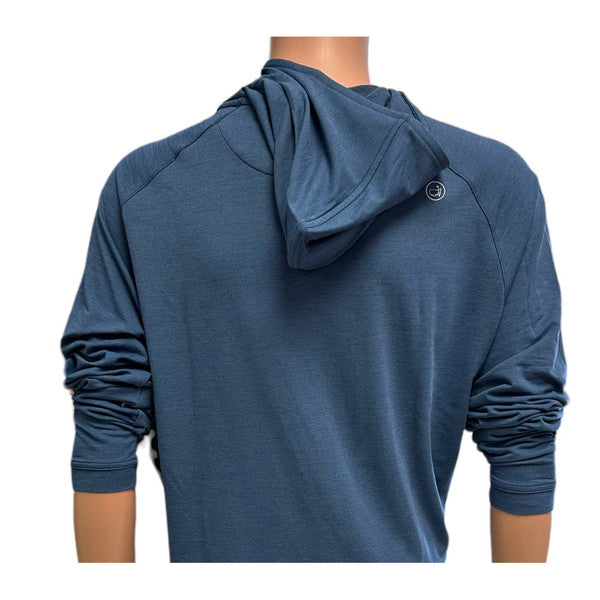 Masters Peter Millar Navy Blue Crown Sport Performance Hoodie – 2025 Edition