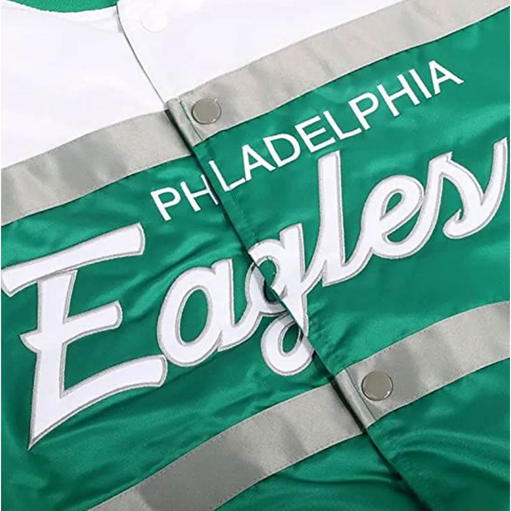Jalen Hurts Philadelphia Eagles Script Jacket