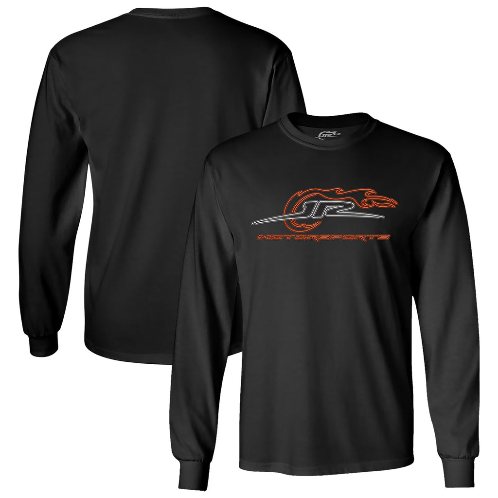 Toddler JR Motorsports Official Team Apparel Black Neon Logo T-Shirt