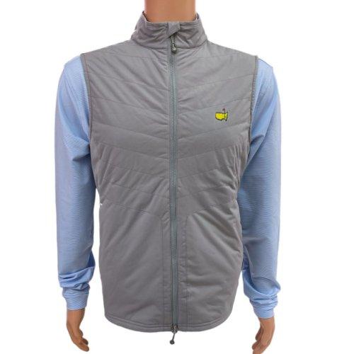 Masters by Peter Millar Tech Grey Hybrid Full-Zip Performance Vest