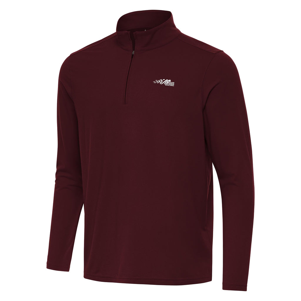 Men's Joe Gibbs Racing Antigua Maroon Intent Quarter-Zip Top