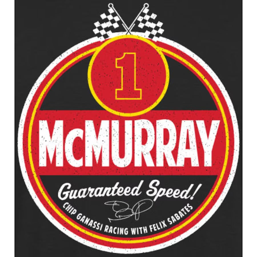 Men's Jamie McMurray Black Route 66 T-Shirt