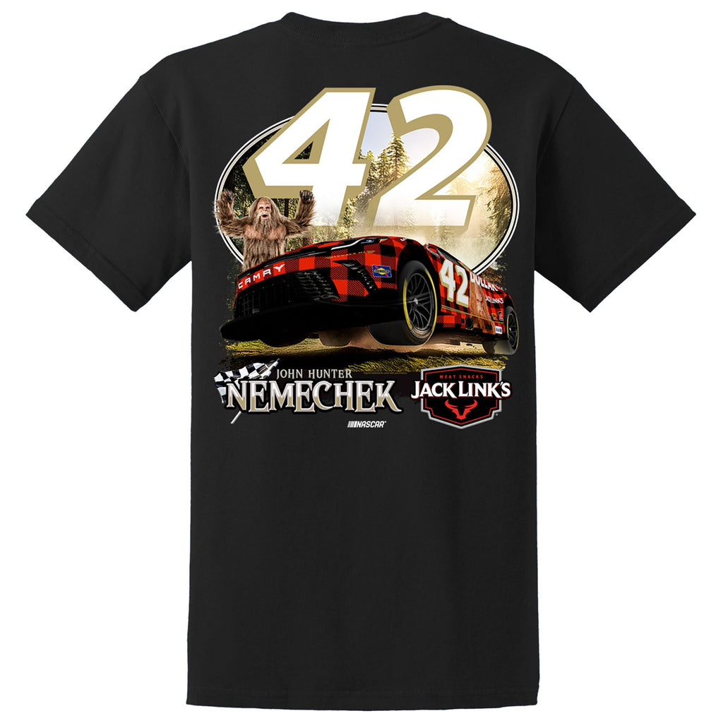Men's John Hunter Nemechek Black Jack Link's Car T-Shirt