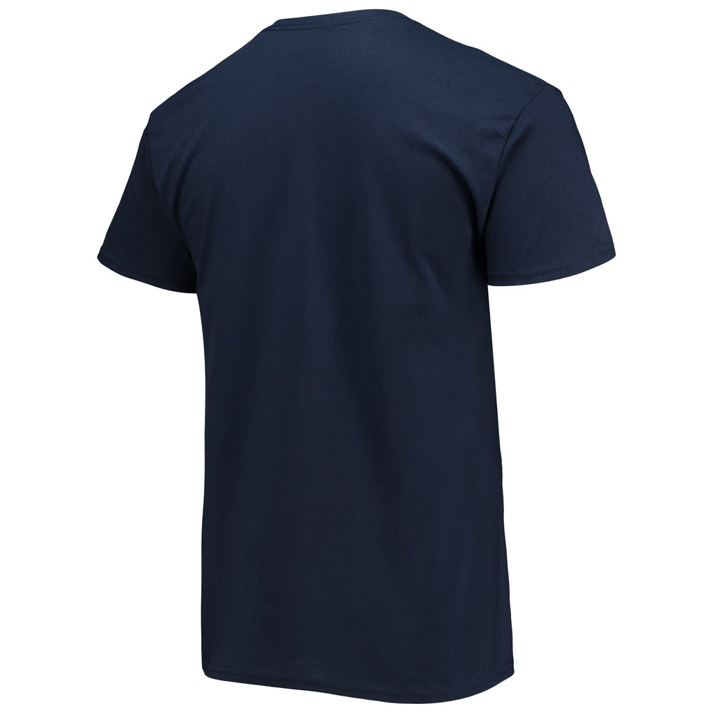 Men's Harrison Burton Checkered Flag Navy Stars & Stripes T-Shirt