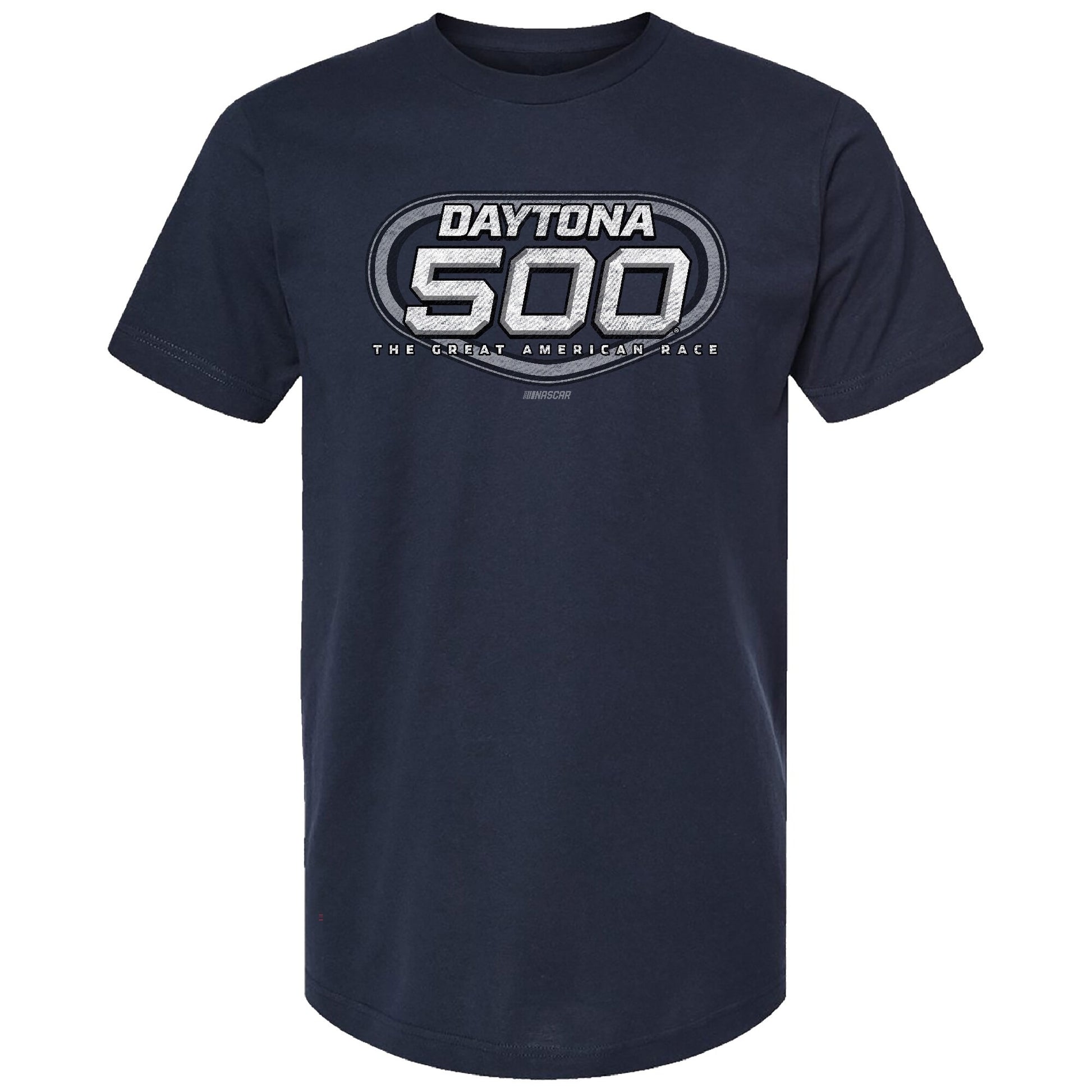 Men's Daytona International Speedway Checkered Flag Sports Navy 2025 Daytona 500 Vintage T-Shirt
