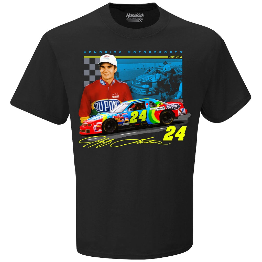 Men's Jeff Gordon Hendrick Motorsports Team Collection Black Legends Car T-Shirt
