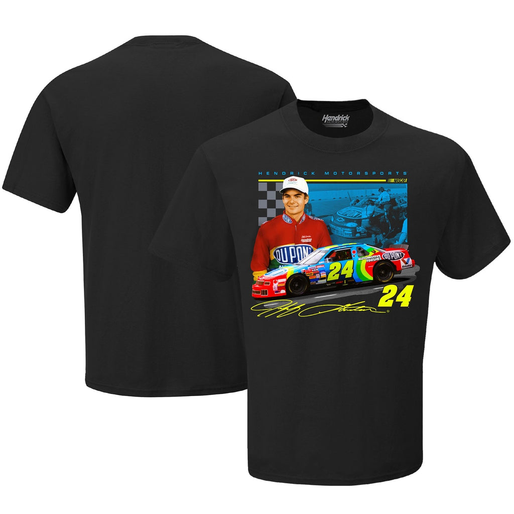 Men's Jeff Gordon Hendrick Motorsports Team Collection Black Legends Car T-Shirt