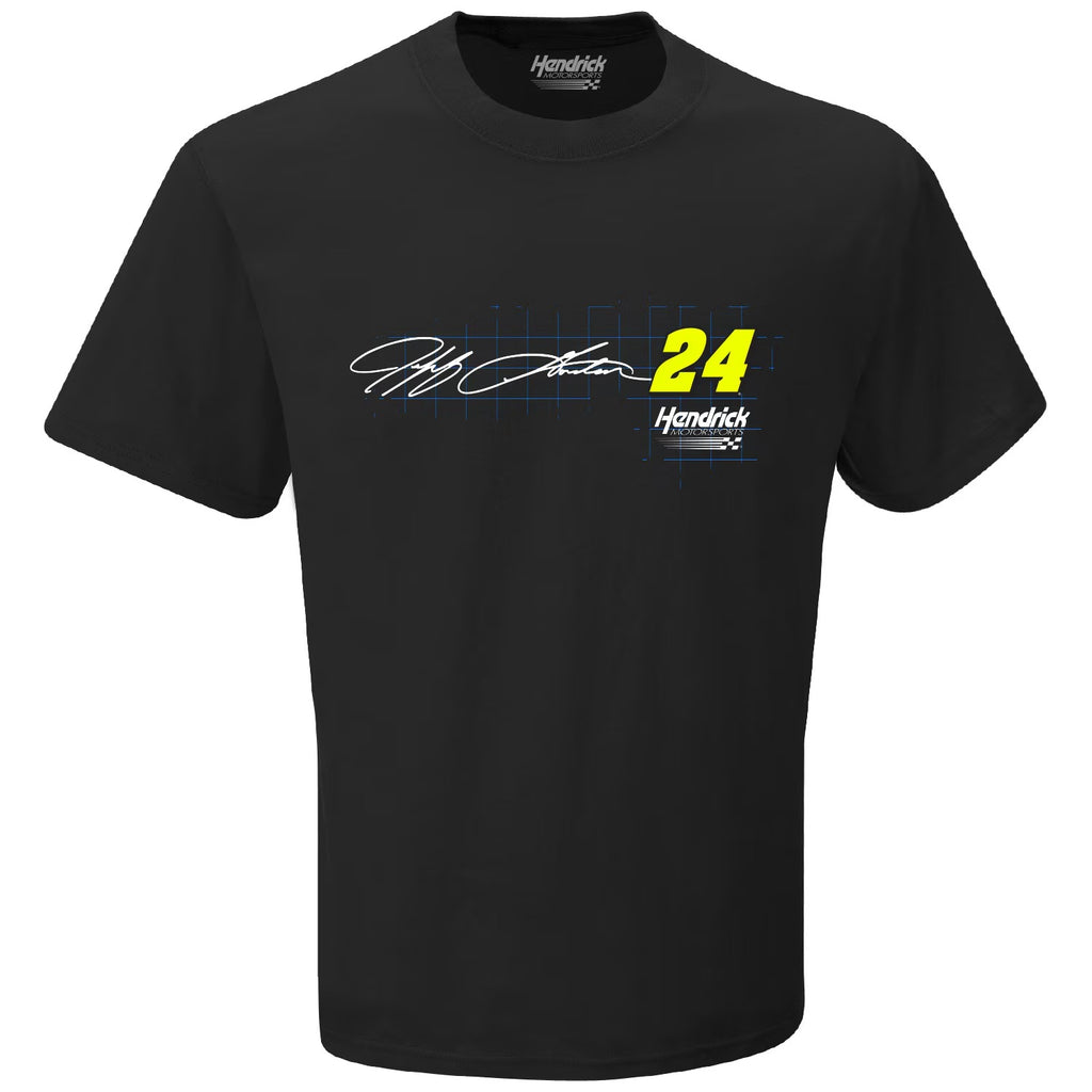 Men's Jeff Gordon Hendrick Motorsports Team Collection Black Legends Trophy T-Shirt