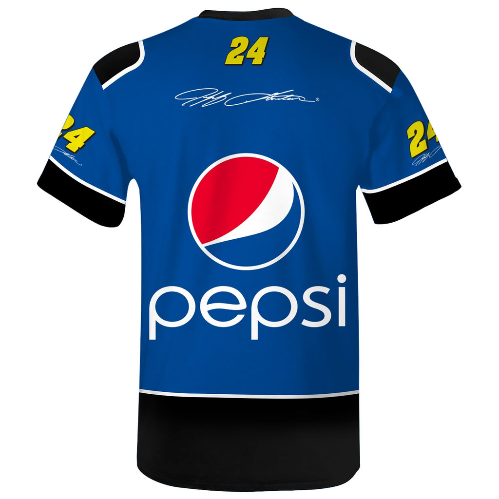 Men's Jeff Gordon Hendrick Motorsports Team Collection Blue Pepsi Legend Uniform T-Shirt