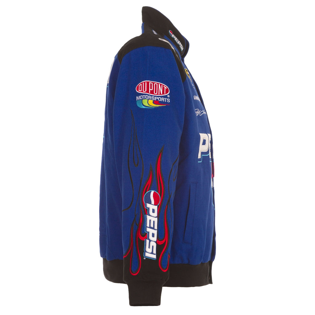 Men's Jeff Gordon JH Design Royal Pepsi Full-Snap Twill Uniform Jacket