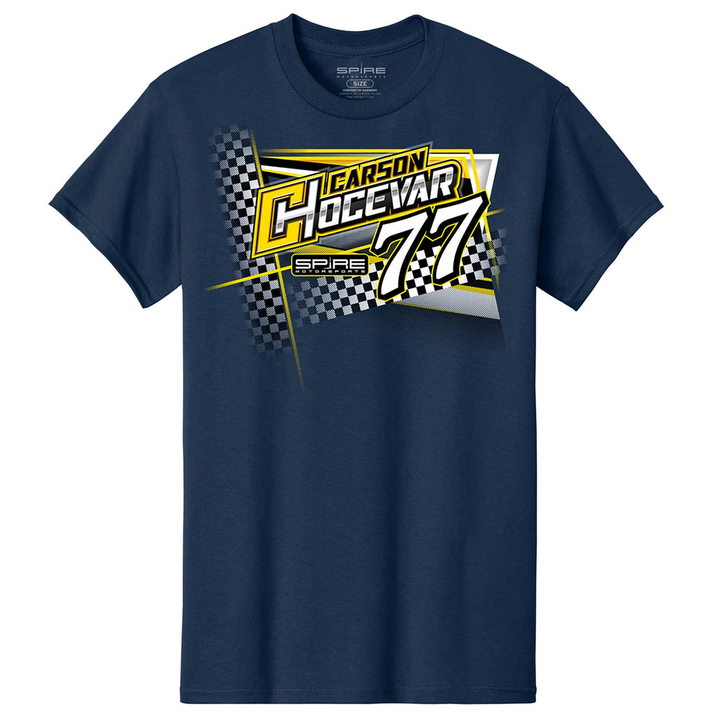 Men's Carson Hocevar Navy Zeigler Car T-Shirt