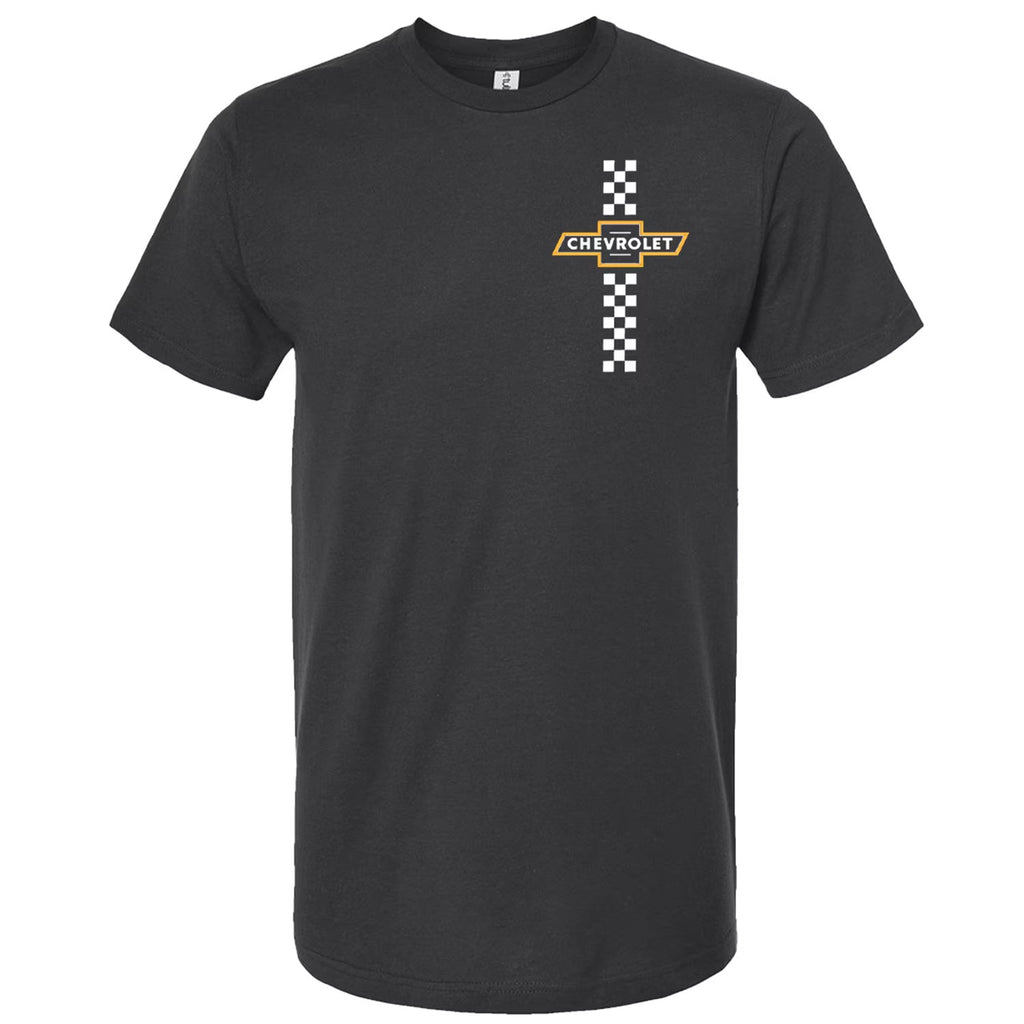 Men's Chevrolet Next Level Black Build it, Race it, Repeat T-Shirt