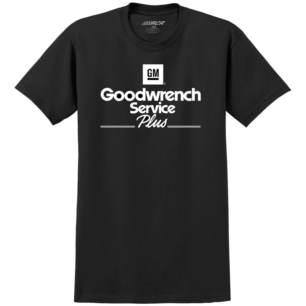 Men's Dale Earnhardt Richard Childress Racing Team Collection Black Goodwrench Service Plus Sponsor Lifestyle T-Shirt