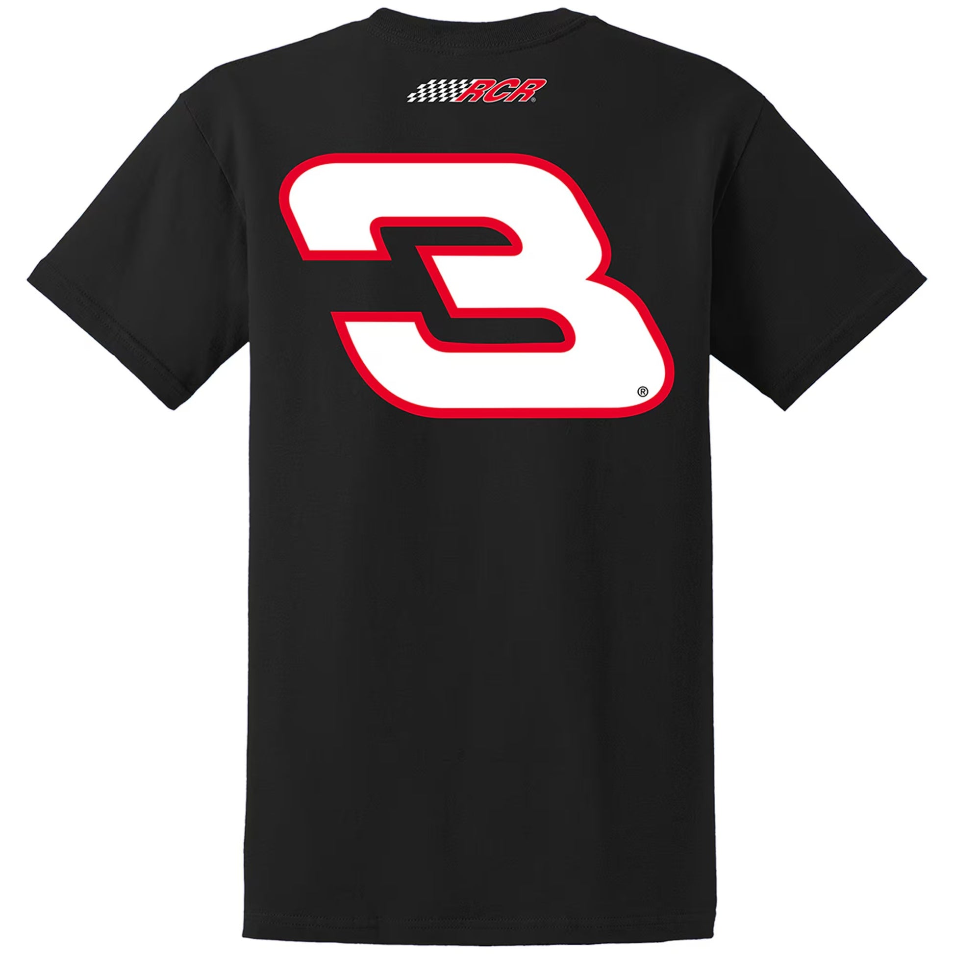 Men's Dale Earnhardt Richard Childress Racing Team Collection Black Goodwrench Service Plus Sponsor Lifestyle T-Shirt