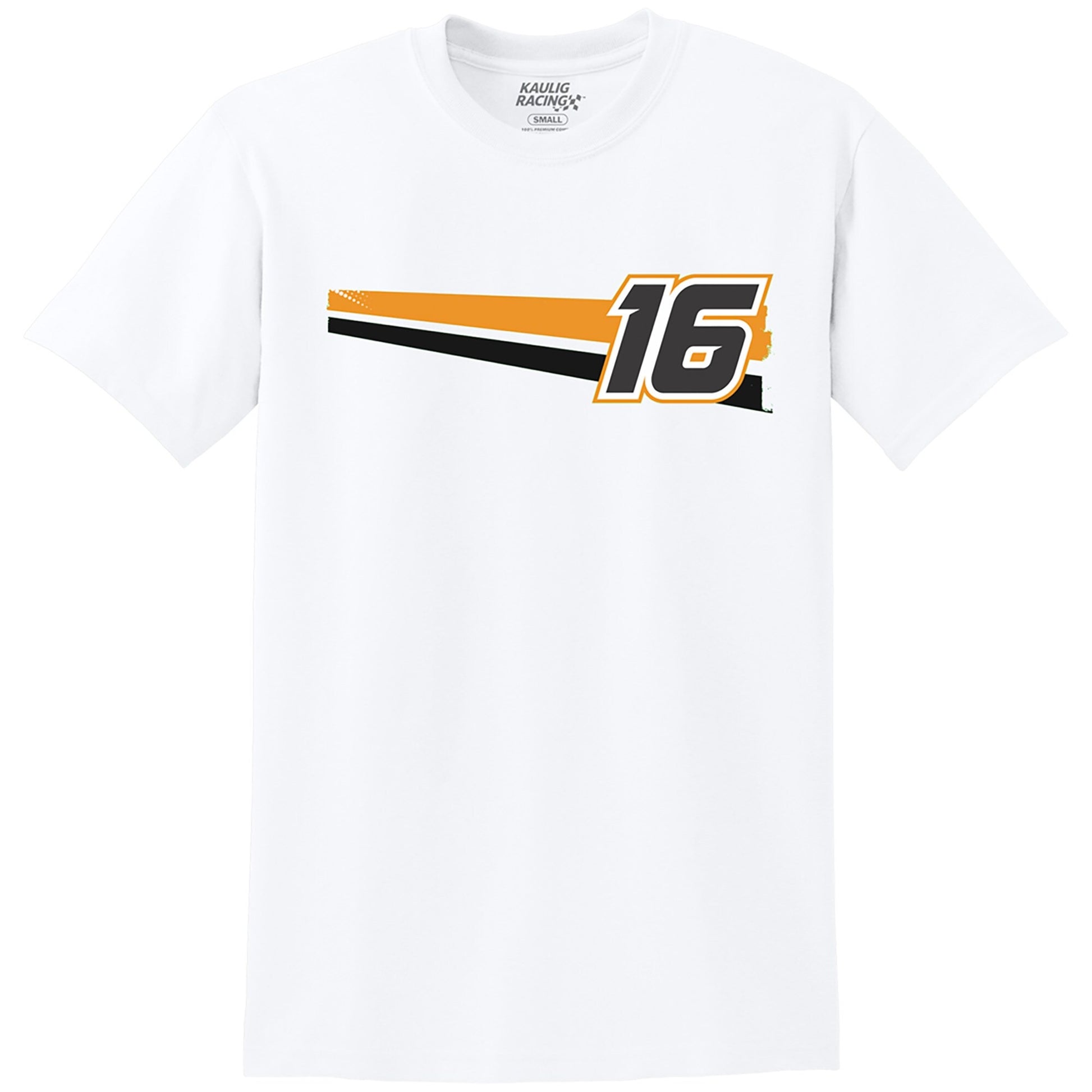 Men's AJ Allmendinger White Celsius Car T-Shirt