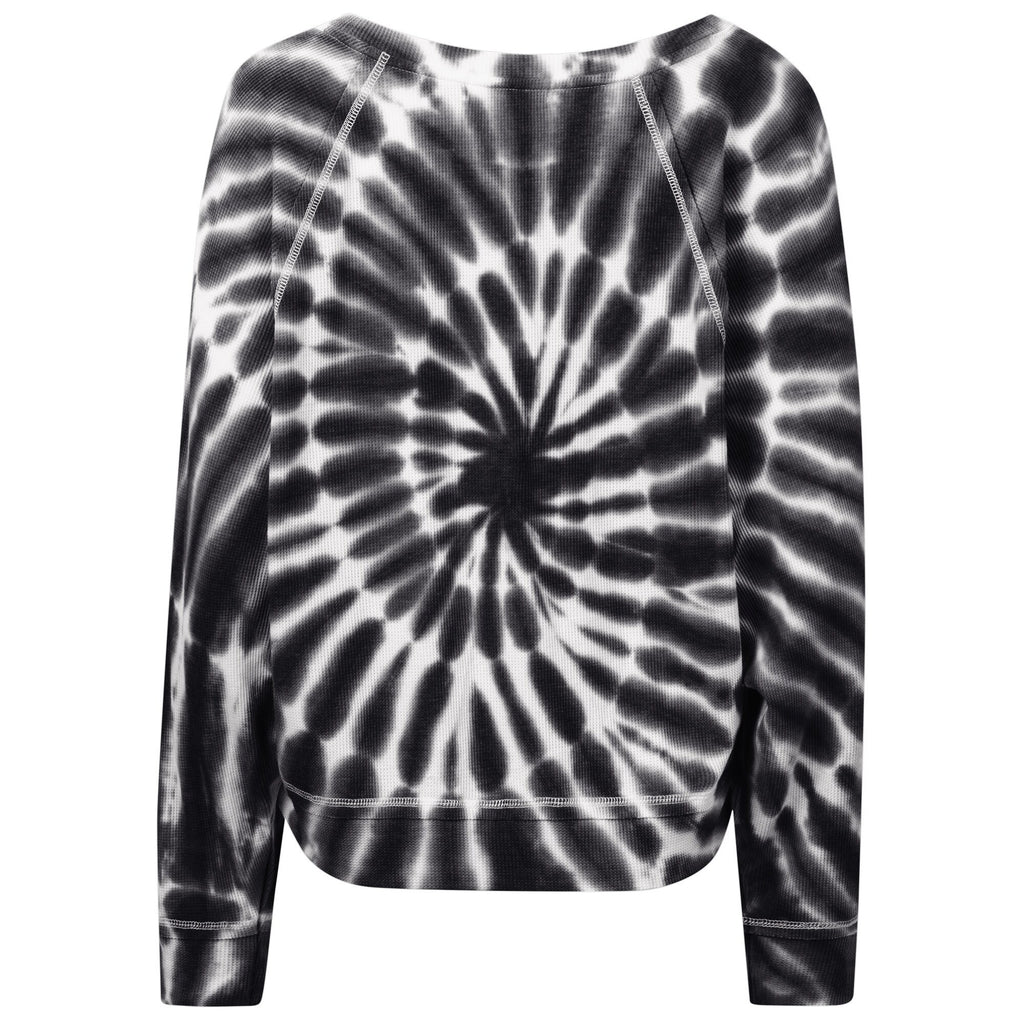 Women's 23XI Racing Touch Black Punt Tri-Blend Long Sleeve T-Shirt