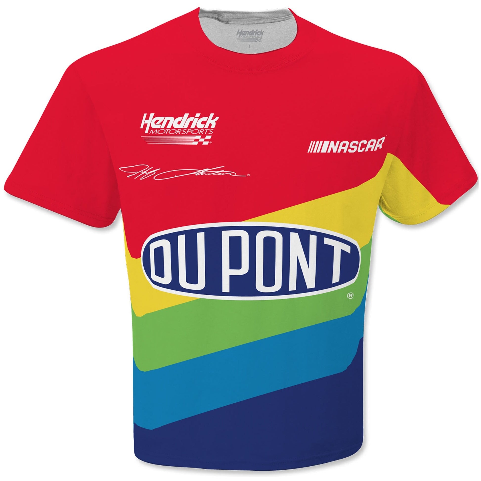 Men's Jeff Gordon Hendrick Motorsports Team Collection Red/Yellow Pit Crew T-Shirt