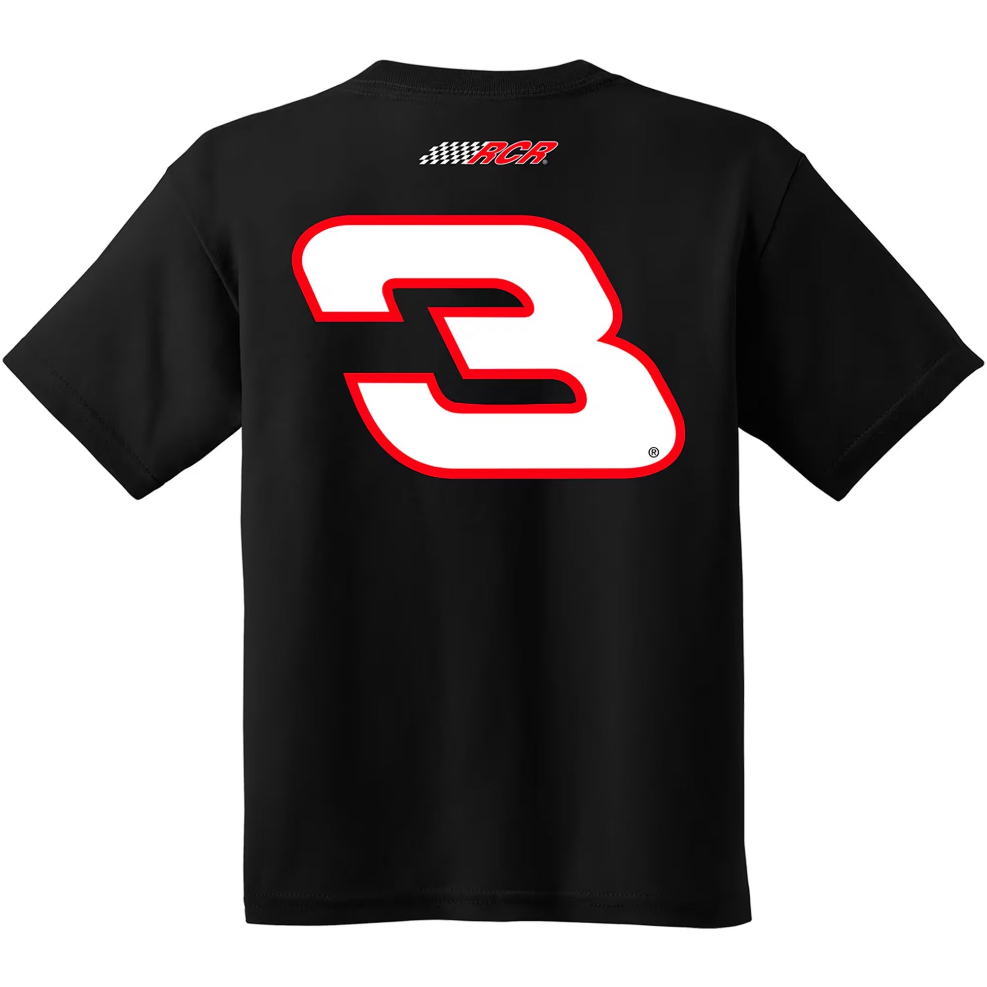 Youth Dale Earnhardt Richard Childress Racing Team Collection Black Goodwrench Lifestyle T-Shirt