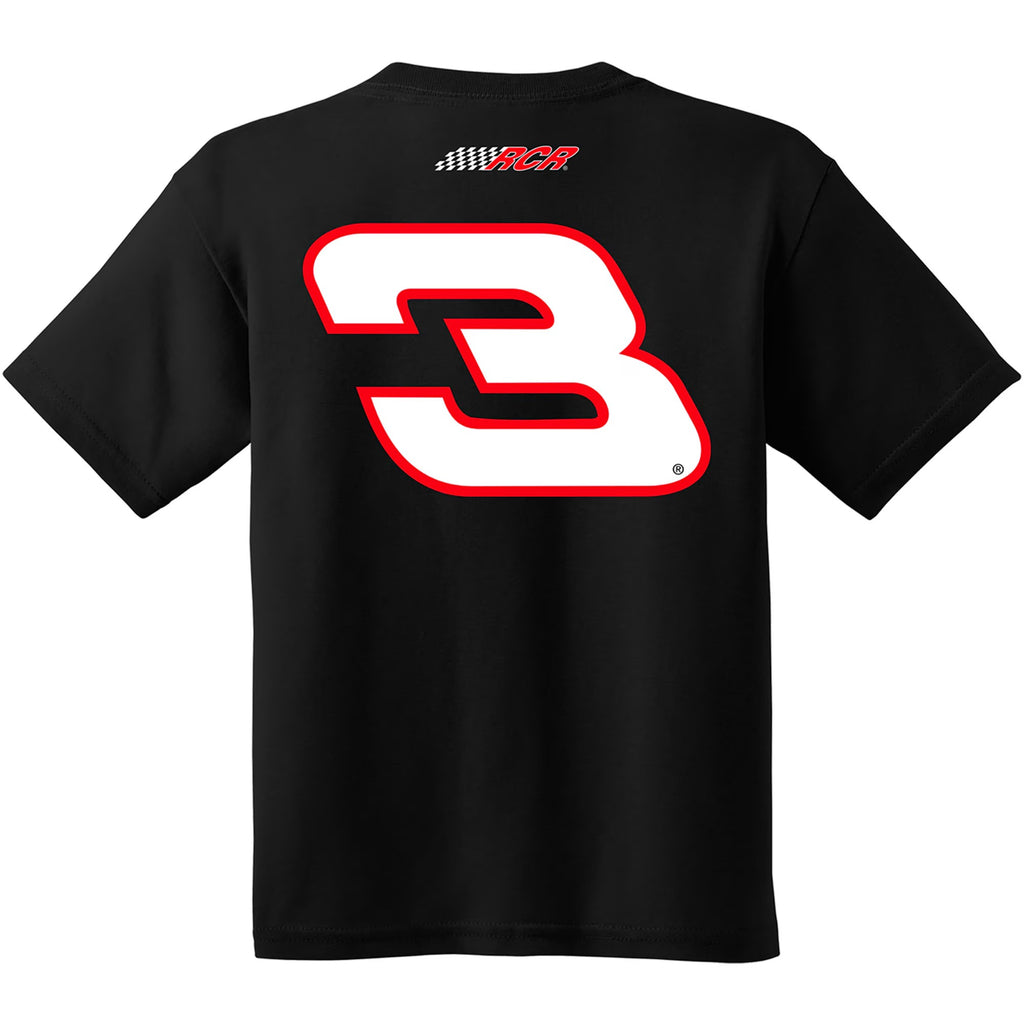Men's Dale Earnhardt Richard Childress Racing Team Collection Black Goodwrench Service Plus T-Shirt