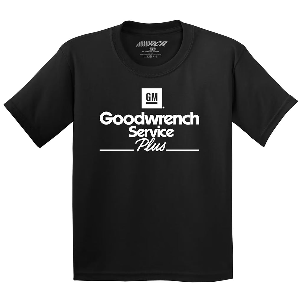 Men's Dale Earnhardt Richard Childress Racing Team Collection Black Goodwrench Service Plus T-Shirt